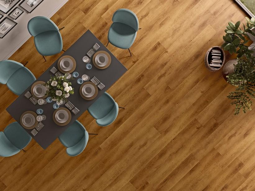 Sol PVC SPC Canadian Brown effet chêne marron | IperCeramica Sol PVC SPC Canadian Brown effet chêne marron | IperCeramica