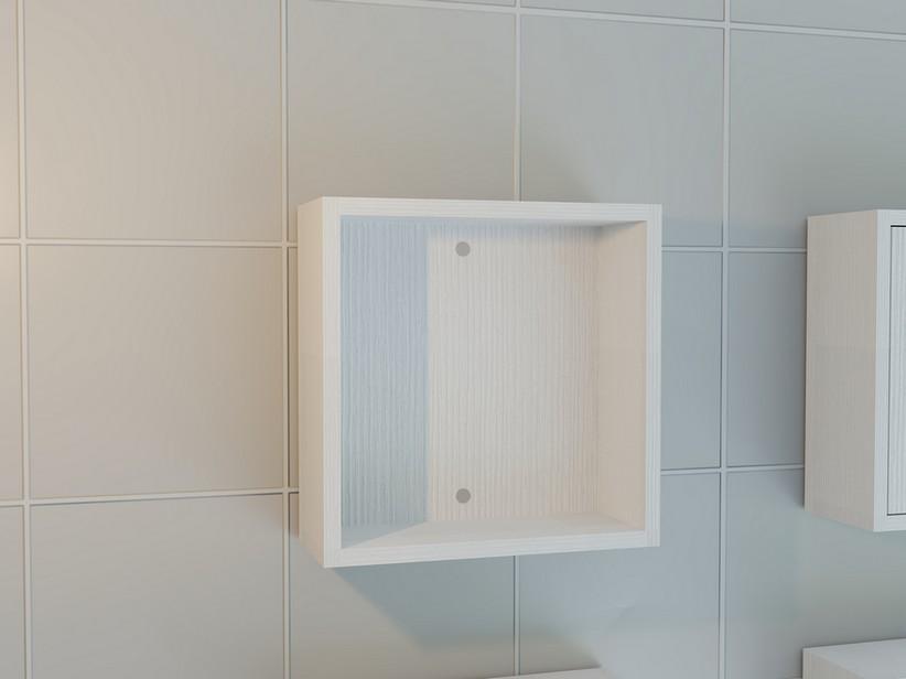 Étagère cube COMPACT-39 mélèze blanc | IperCeramica Étagère cube COMPACT-39 mélèze blanc | IperCeramica