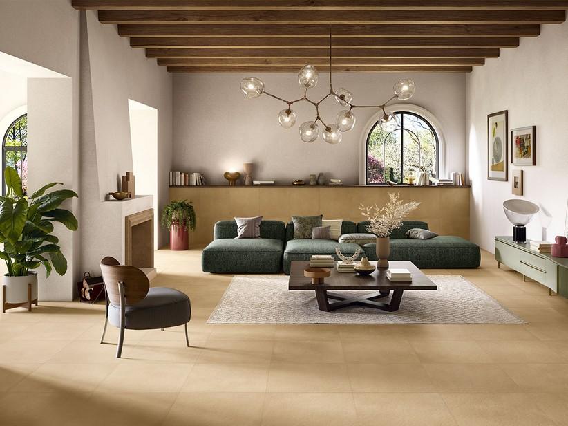 Carrelage Creta Ocra 60x60 grès cérame effet terre cuite ocre | IperCeramica Carrelage Creta Ocra 60x60 grès cérame effet terre cuite ocre | IperCeramica