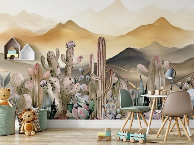 Papier Peint Kids - Deserto | IperCeramica Papier Peint Kids - Deserto | IperCeramica