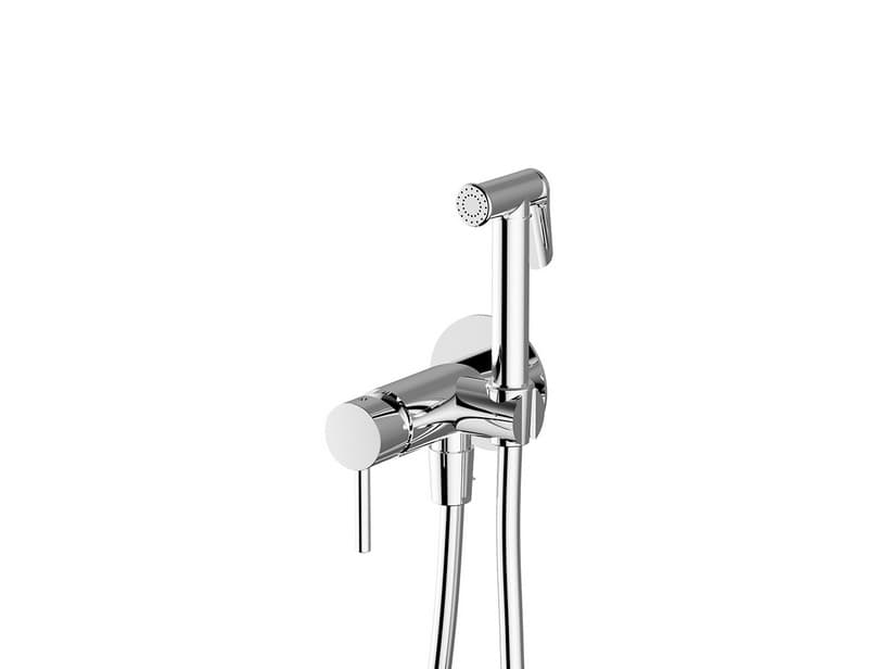 Kit higiène douchette Detroit avec mitigeur chrome | IperCeramica Kit higiène douchette Detroit avec mitigeur chrome | IperCeramica