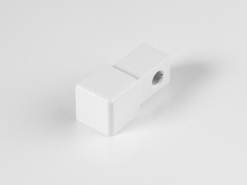 Embout Global Square aluminium blanc 10mm | IperCeramica Embout Global Square aluminium blanc 10mm | IperCeramica