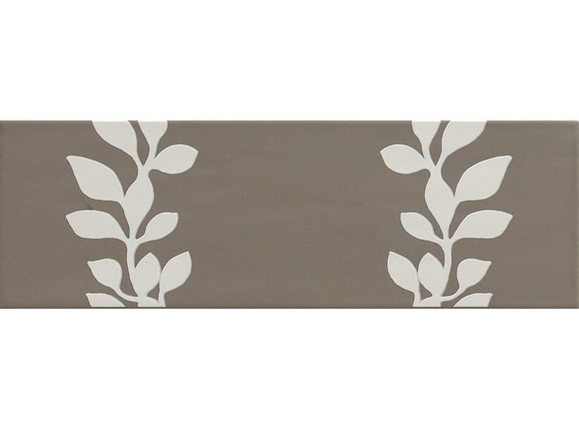 Insert Wallpaper plâtre 10x30 Soft ciment | IperCeramica Insert Wallpaper plâtre 10x30 Soft ciment | IperCeramica