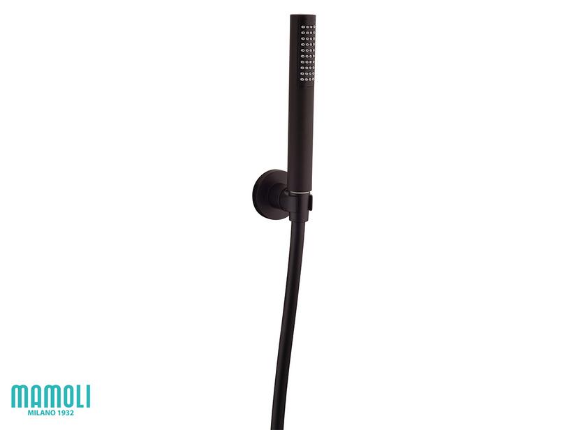 Kit support Pico avec douchette 3 pièces noir mat | IperCeramica Kit support Pico avec douchette 3 pièces noir mat | IperCeramica