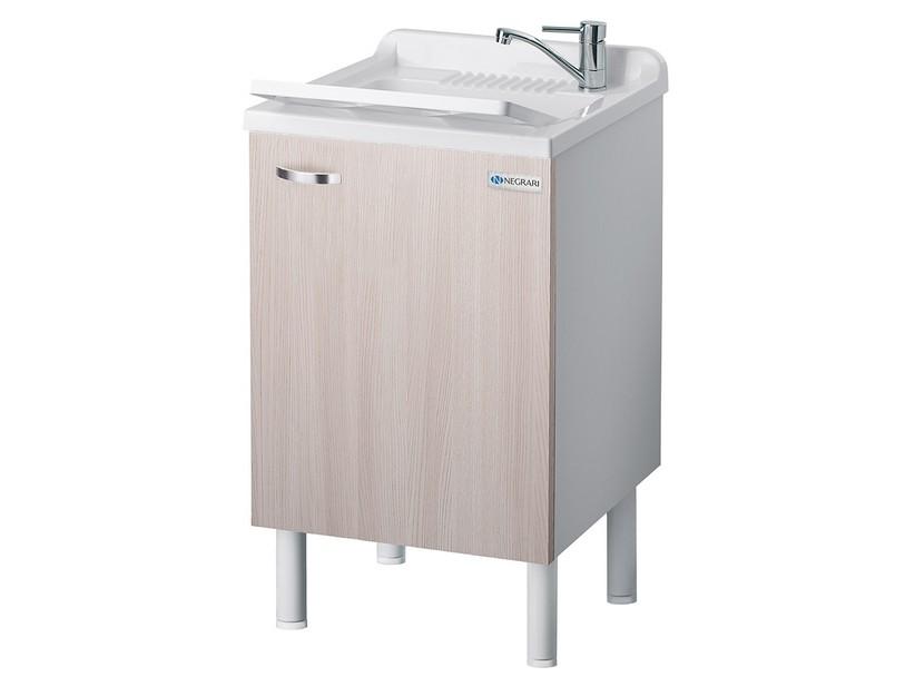 Meuble bac à laver Arcobaleno 50x50 blanc/orme | IperCeramica Meuble bac à laver Arcobaleno 50x50 blanc/orme | IperCeramica