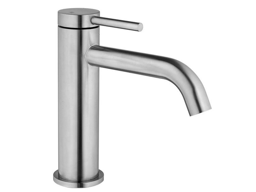 Mitigeur monocommande lavabo Luxy Inox 316 sans bonde métal brossé | IperCeramica Mitigeur monocommande lavabo Luxy Inox 316 sans bonde métal brossé | IperCeramica