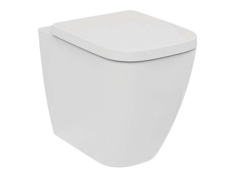 WC à poser Ideal Standard i.Life B Rimless sortie transposée blanc | IperCeramica WC à poser Ideal Standard i.Life B Rimless sortie transposée blanc | IperCeramica