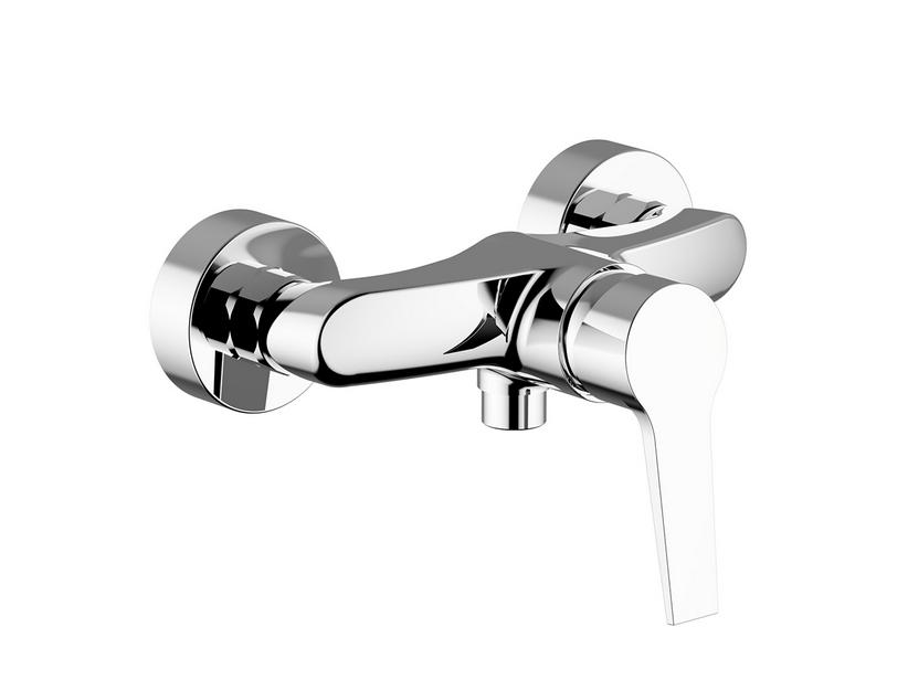 Mitigeur de douche externe Clyde monocommande chrome | IperCeramica Mitigeur de douche externe Clyde monocommande chrome | IperCeramica