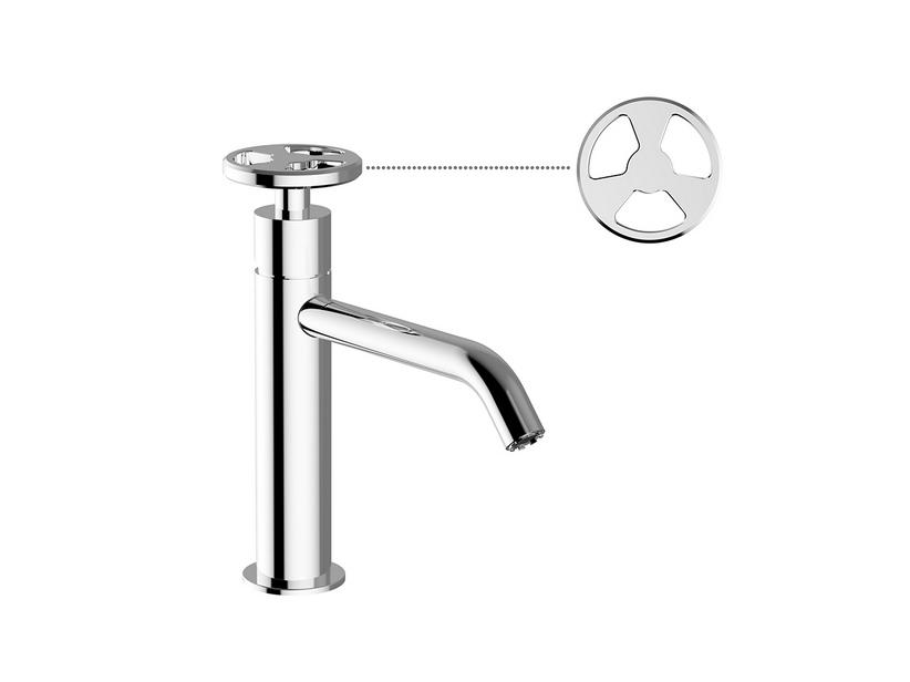 Mitigeur monocommande pour lavabo Medio York chrome | IperCeramica Mitigeur monocommande pour lavabo Medio York chrome | IperCeramica