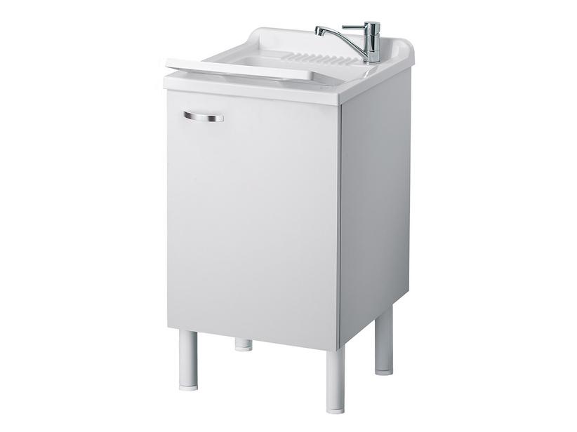 Bac à laver Arcobaleno 45x50 mélaminé blanc | IperCeramica Bac à laver Arcobaleno 45x50 mélaminé blanc | IperCeramica