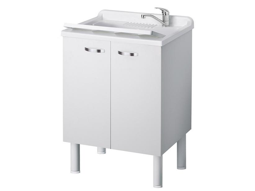 Bac à laver Arcobaleno 60x50 mélaminé blanc | IperCeramica Bac à laver Arcobaleno 60x50 mélaminé blanc | IperCeramica