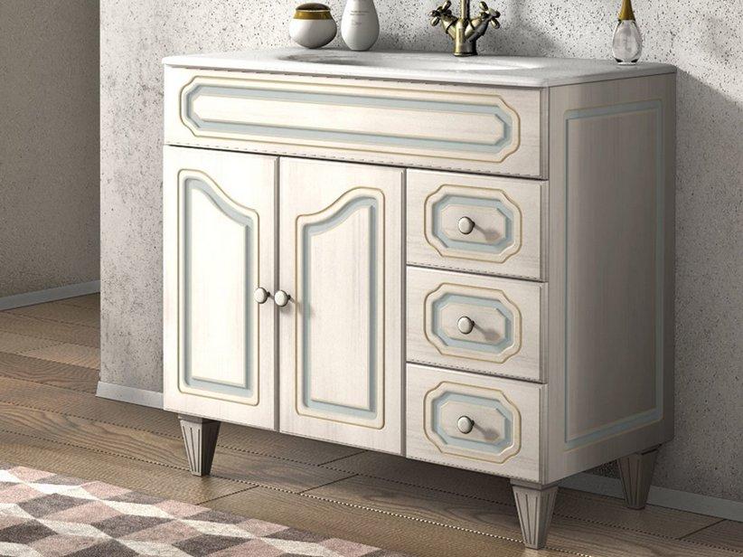 Meuble sous-vasque sur pieds Monet 90 cm | IperCeramica Meuble sous-vasque sur pieds Monet 90 cm | IperCeramica