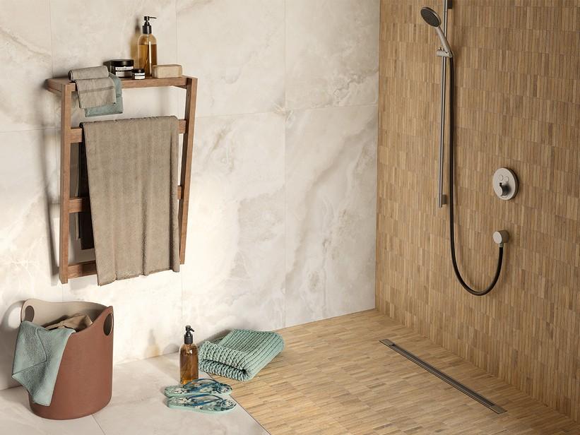 Mosaïque Hamptons Cognac 29,9x29,3 grès cérame effet chêne décapé | IperCeramica Mosaïque Hamptons Cognac 29,9x29,3 grès cérame effet chêne décapé | IperCeramica