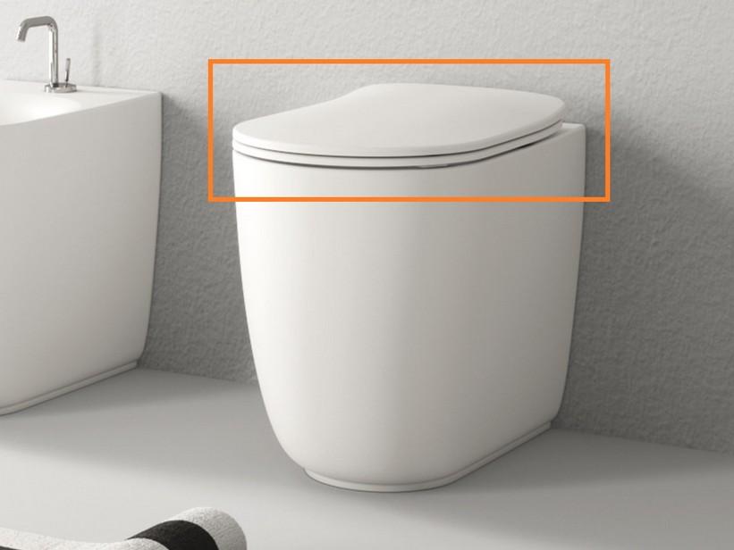 Abattant WC Nolita frein de chute blanc mat | IperCeramica Abattant WC Nolita frein de chute blanc mat | IperCeramica