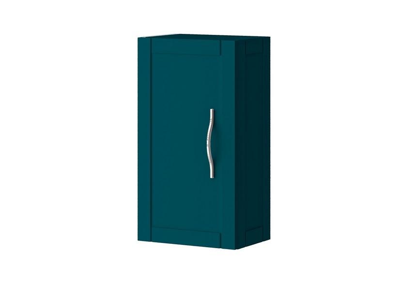 Unité murale de salle de bains Classic 1 porte 55x30 cm bleu pétrole | IperCeramica Unité murale de salle de bains Classic 1 porte 55x30 cm bleu pétrole | IperCeramica