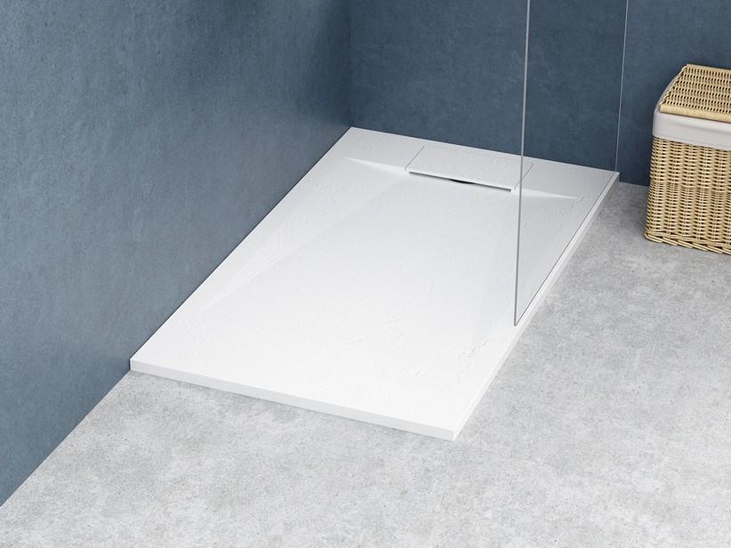 Receveur de douche Doge 70x120 H3 cm résine blanc | IperCeramica Receveur de douche Doge 70x120 H3 cm résine blanc | IperCeramica