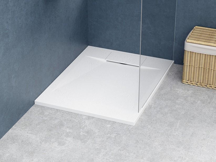 Receveur de douche Doge 70x90 H3 cm résine blanc | IperCeramica Receveur de douche Doge 70x90 H3 cm résine blanc | IperCeramica