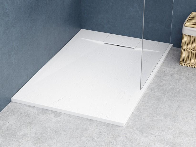Receveur de douche Doge 80x120 H3 cm résine blanc | IperCeramica Receveur de douche Doge 80x120 H3 cm résine blanc | IperCeramica