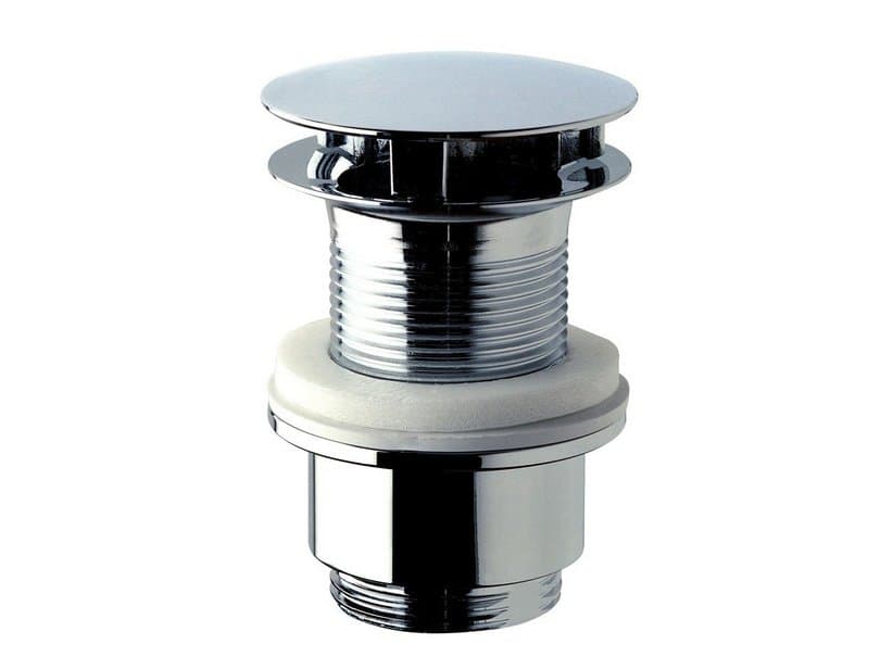 Bonde lavabo écoulement libre h40 mm sans trop-plein chrome | IperCeramica Bonde lavabo écoulement libre h40 mm sans trop-plein chrome | IperCeramica