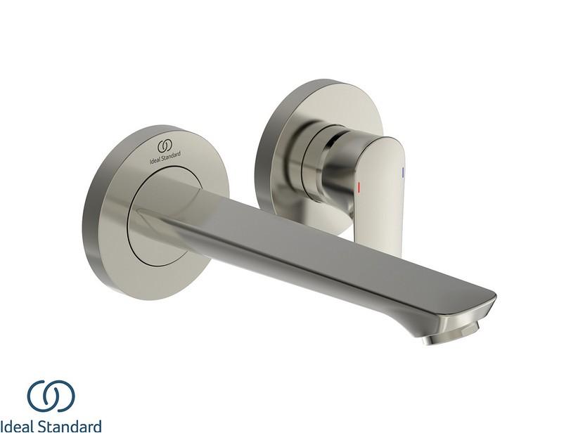 Plaque pour mitigeur de lavabo encastré Ideal Standard® Connect Air finition Silver Storm | IperCeramica Plaque pour mitigeur de lavabo encastré Ideal Standard® Connect Air finition Silver Storm | IperCeramica