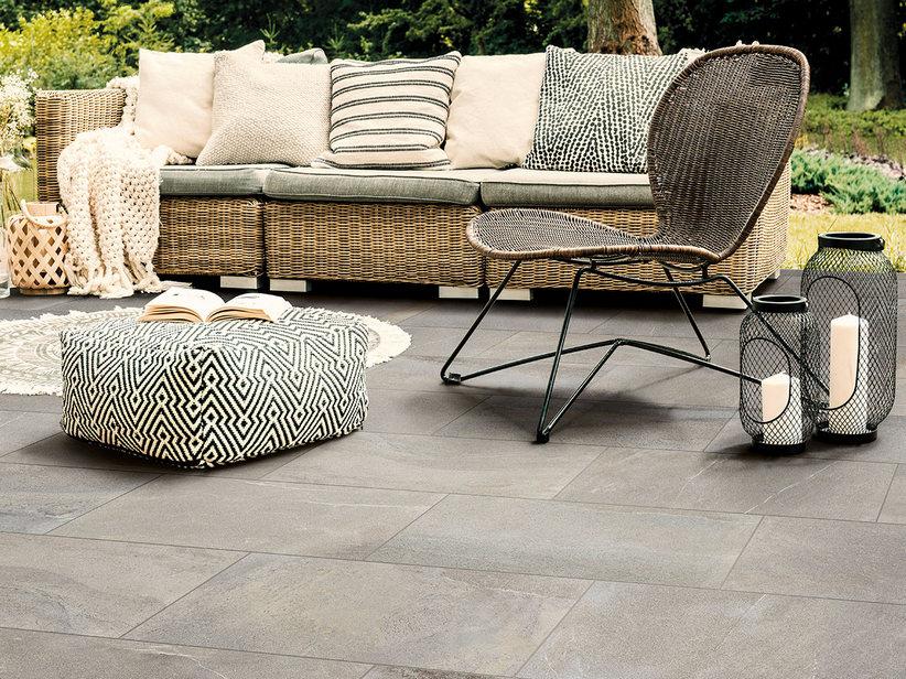 Carrelage Sioux Silver 30,8x61,5 grès cérame extérieur effet pierre | IperCeramica Carrelage Sioux Silver 30,8x61,5 grès cérame extérieur effet pierre | IperCeramica