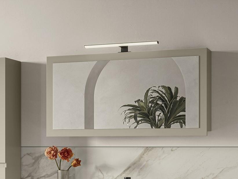 Miroir de rangement Qubo 100 cm Cashmere | IperCeramica Miroir de rangement Qubo 100 cm Cashmere | IperCeramica