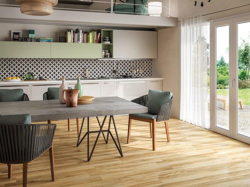 Carrelage Teak Sun 15,2x99,4 grès cérame effet bois crème | IperCeramica Carrelage Teak Sun 15,2x99,4 grès cérame effet bois crème | IperCeramica