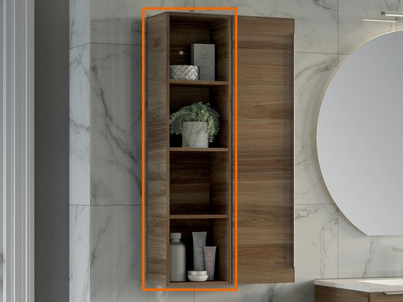 Elément mural salle de bains Trendy Giorno 25x22 cm h100 Belgravia | IperCeramica Elément mural salle de bains Trendy Giorno 25x22 cm h100 Belgravia | IperCeramica