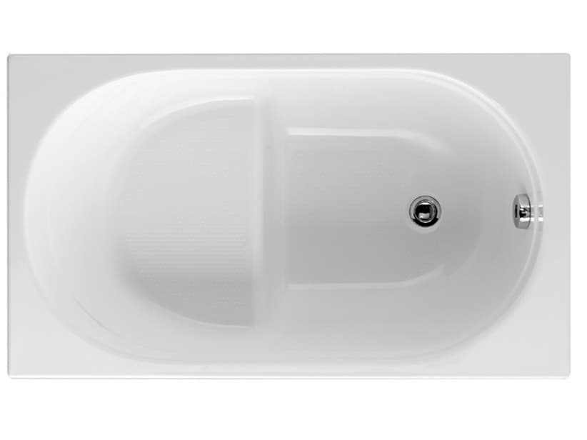 Baignoire à encastrer Gea Guscio 120x70 blanc | IperCeramica Baignoire à encastrer Gea Guscio 120x70 blanc | IperCeramica