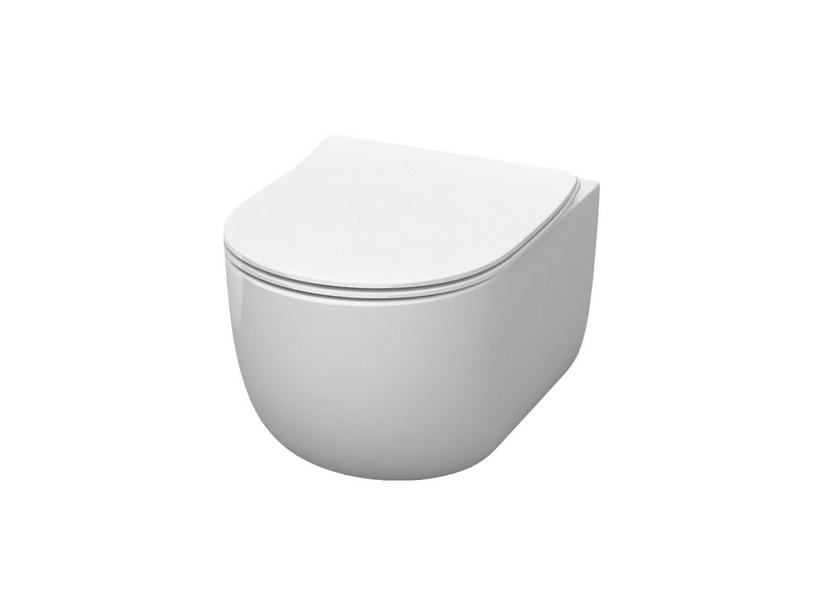 WC suspendu Flo 54 sans bride blanc brillant | IperCeramica WC suspendu Flo 54 sans bride blanc brillant | IperCeramica