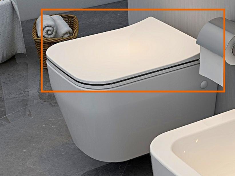 Abattant WC Wiki frein de chute blanc | IperCeramica Abattant WC Wiki frein de chute blanc | IperCeramica