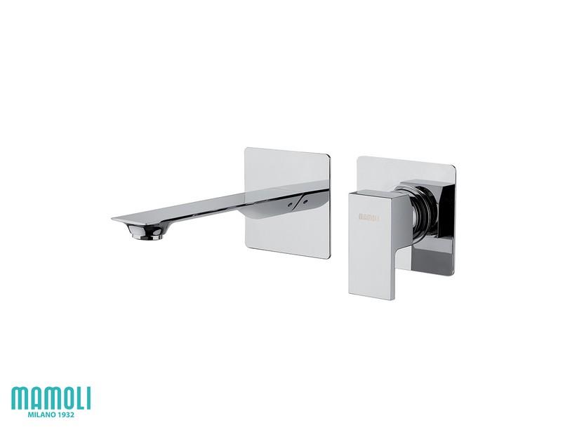 Wandmontierter Einhebelmischer für Waschbecken Michela Chrom ohne Abflussgarnitur | IperCeramica Wandmontierter Einhebelmischer für Waschbecken Michela Chrom ohne Abflussgarnitur | IperCeramica