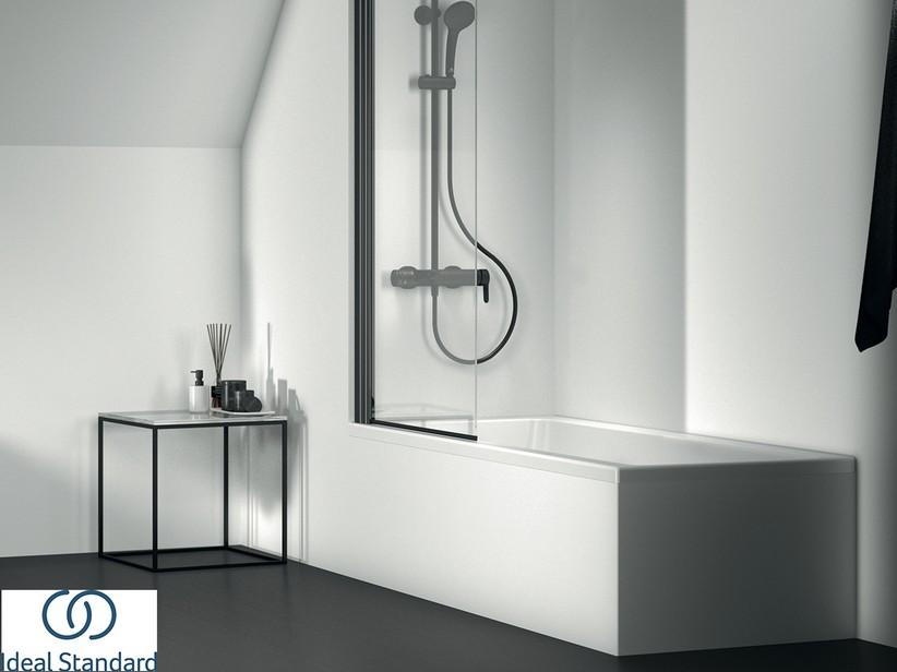 Einbaubadewanne Gehäuse Ideal Standard Connect Air mit seitlichem Paneel 160x70 Weiß Glänzend | IperCeramica Einbaubadewanne Gehäuse Ideal Standard Connect Air mit seitlichem Paneel 160x70 Weiß Glänzend | IperCeramica