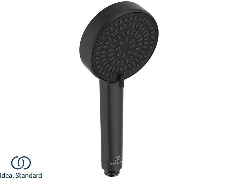 Handbrause Ideal Standard® Alu+ 2 Funktionen Seidenschwarz | IperCeramica Handbrause Ideal Standard® Alu+ 2 Funktionen Seidenschwarz | IperCeramica