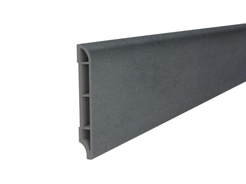 Sockelleiste aus PVC, GBS Beton Black 70x2400mm | IperCeramica Sockelleiste aus PVC, GBS Beton Black 70x2400mm | IperCeramica