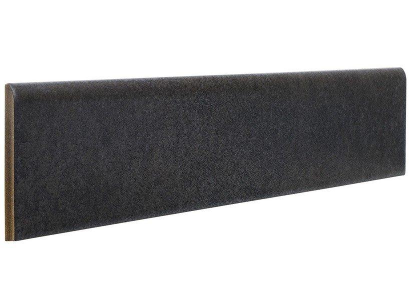 Sockelleiste aus Keramik Carbone 8X45 | IperCeramica Sockelleiste aus Keramik Carbone 8X45 | IperCeramica