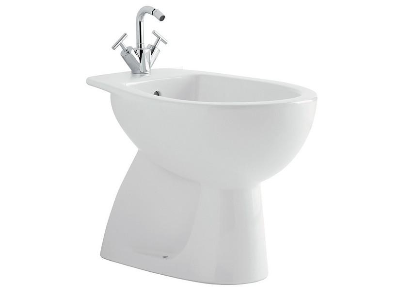 Stand-Bidet Geberit Colibrì mit 1 Hahnloch weiß | IperCeramica Stand-Bidet Geberit Colibrì mit 1 Hahnloch weiß | IperCeramica