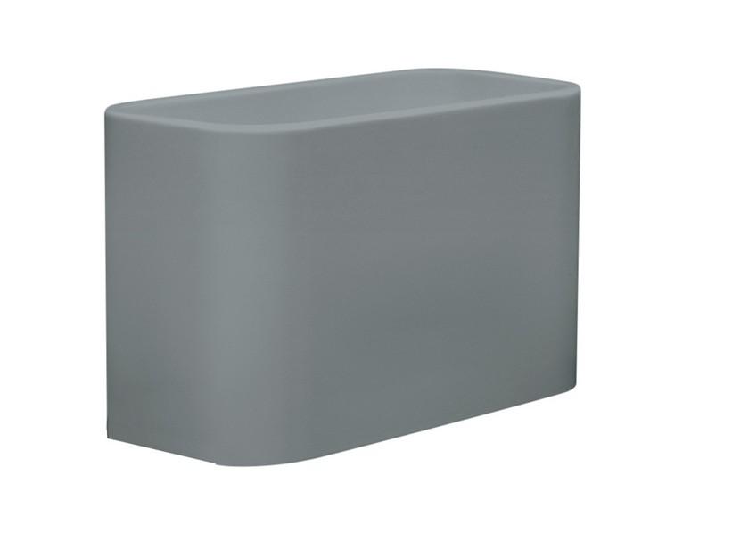 Aufsatzwaschbecken Cosa Eimer 50x30H35 aus Keramik Grau Matt | IperCeramica Aufsatzwaschbecken Cosa Eimer 50x30H35 aus Keramik Grau Matt | IperCeramica