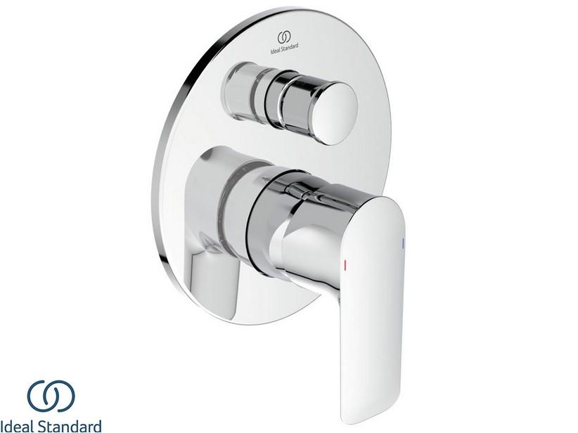 BLENDE FÜR EINHEBELMISCHER DUSCHE EINBAU MIT UMSCHALTVENTIL IDEAL STANDARD® CONNECT AIR CHROM | IperCeramica BLENDE FÜR EINHEBELMISCHER DUSCHE EINBAU MIT UMSCHALTVENTIL IDEAL STANDARD® CONNECT AIR CHROM | IperCeramica