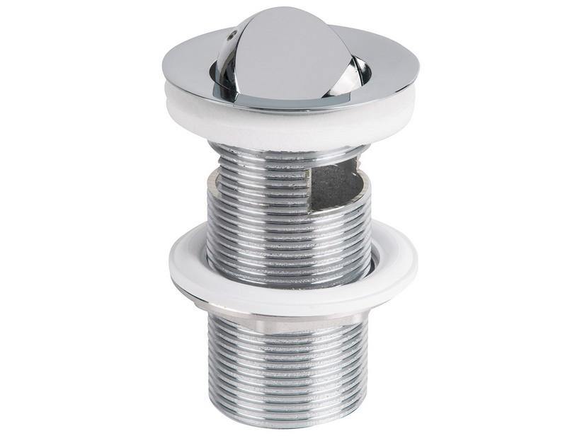 Ablaufgarnitur für Waschbecken/Bidet Avax H90 mm mit Überlauf Messing Chrom | IperCeramica Ablaufgarnitur für Waschbecken/Bidet Avax H90 mm mit Überlauf Messing Chrom | IperCeramica