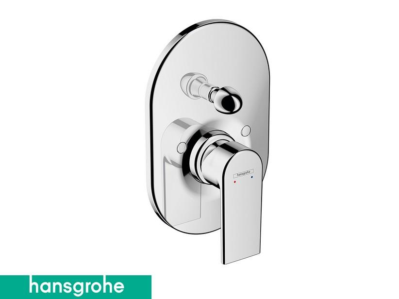 Blende für Einbau-Duscharmatur Hansgrohe® Vernis Shape mit Umschaltventil Chrom | IperCeramica Blende für Einbau-Duscharmatur Hansgrohe® Vernis Shape mit Umschaltventil Chrom | IperCeramica