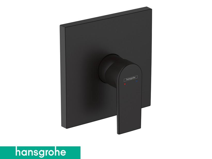 Blende für Einbau-Duscharmatur iBox Hansgrohe® Vernis Shape Schwarz matt | IperCeramica Blende für Einbau-Duscharmatur iBox Hansgrohe® Vernis Shape Schwarz matt | IperCeramica