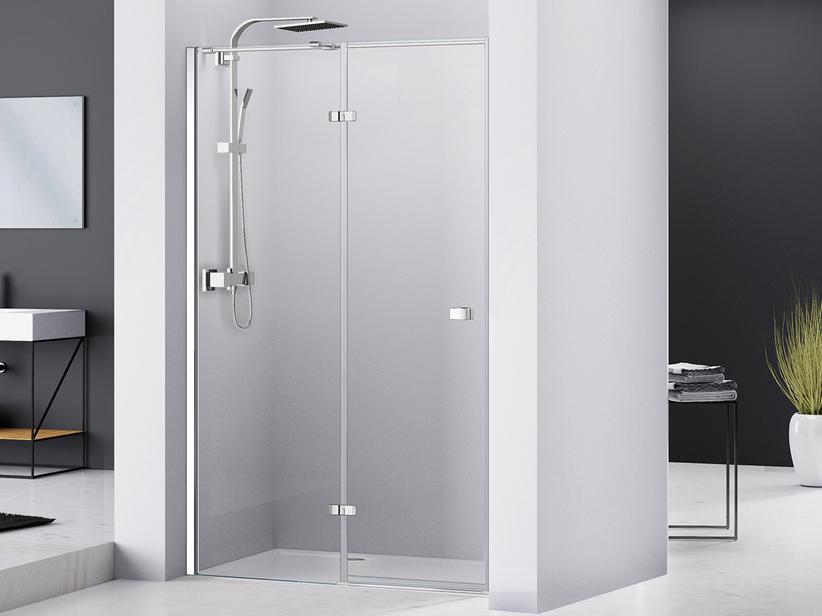 DUSCHDREHTÜR CHAKRA 90 cm H195 Erw 87,8/89,8 ANSCHLAG LINKS GLASSTÄRKE 8mm transp. CHROM | IperCeramica DUSCHDREHTÜR CHAKRA 90 cm H195 Erw 87,8/89,8 ANSCHLAG LINKS GLASSTÄRKE 8mm transp. CHROM | IperCeramica