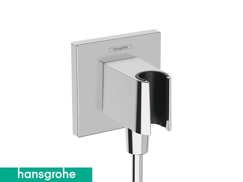 Wasserentnahme Duplex Hansgrohe® FixFit E mit Handbrausenhalter Chrom | IperCeramica Wasserentnahme Duplex Hansgrohe® FixFit E mit Handbrausenhalter Chrom | IperCeramica