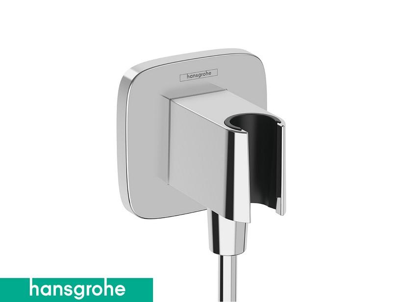 Duplex Wasseranschluss Hansgrohe® FixFit Q mit Brausehalter | IperCeramica Duplex Wasseranschluss Hansgrohe® FixFit Q mit Brausehalter | IperCeramica