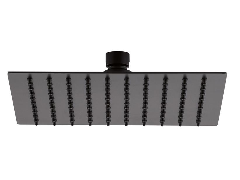 KOPFBRAUSE WARRIOR 20X20 cm QUADRATISCH EDELSTAHL SCHWARZ MATT | IperCeramica KOPFBRAUSE WARRIOR 20X20 cm QUADRATISCH EDELSTAHL SCHWARZ MATT | IperCeramica