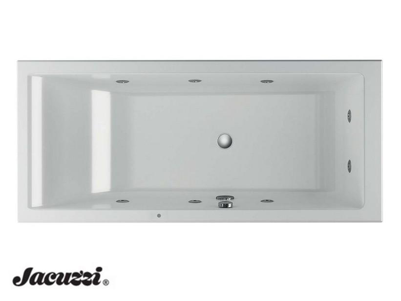 Whirlpool Jacuzzi® Silk 180x80 cm links ohne Platten | IperCeramica Whirlpool Jacuzzi® Silk 180x80 cm links ohne Platten | IperCeramica