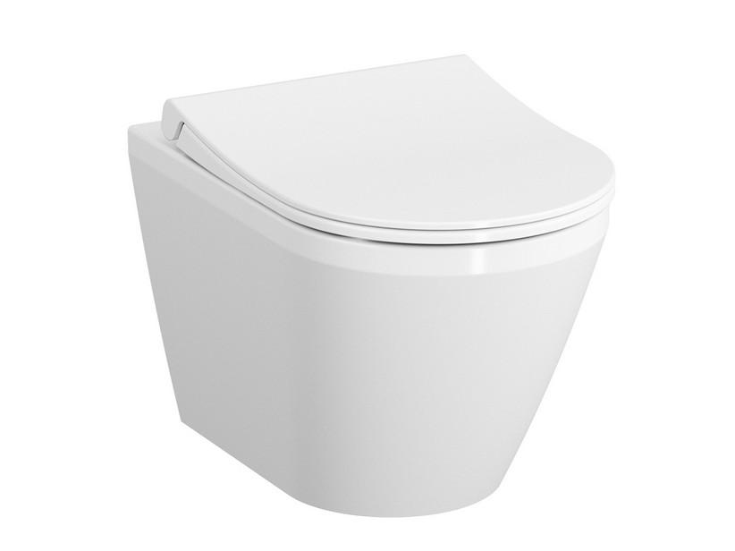 Hänge-WC Integra Round Rimless 54,5 cm Weiß | IperCeramica Hänge-WC Integra Round Rimless 54,5 cm Weiß | IperCeramica