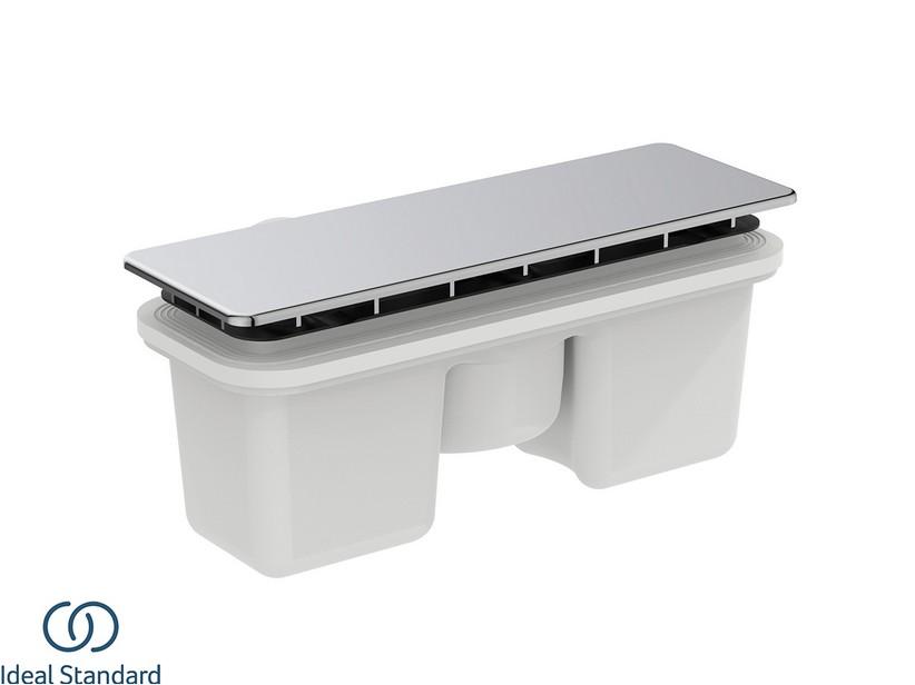Ablaufgarnitur für Duschwanne Ideal Standard® Ultra Flat New mit Deckel Chrom glänzend | IperCeramica Ablaufgarnitur für Duschwanne Ideal Standard® Ultra Flat New mit Deckel Chrom glänzend | IperCeramica