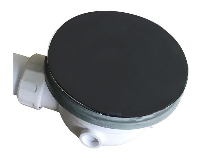 Ablaufgarnitur für Dusche Puro Ø90 mm Kohle Matt | IperCeramica Ablaufgarnitur für Dusche Puro Ø90 mm Kohle Matt | IperCeramica